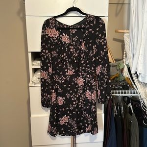 Floral mini dress